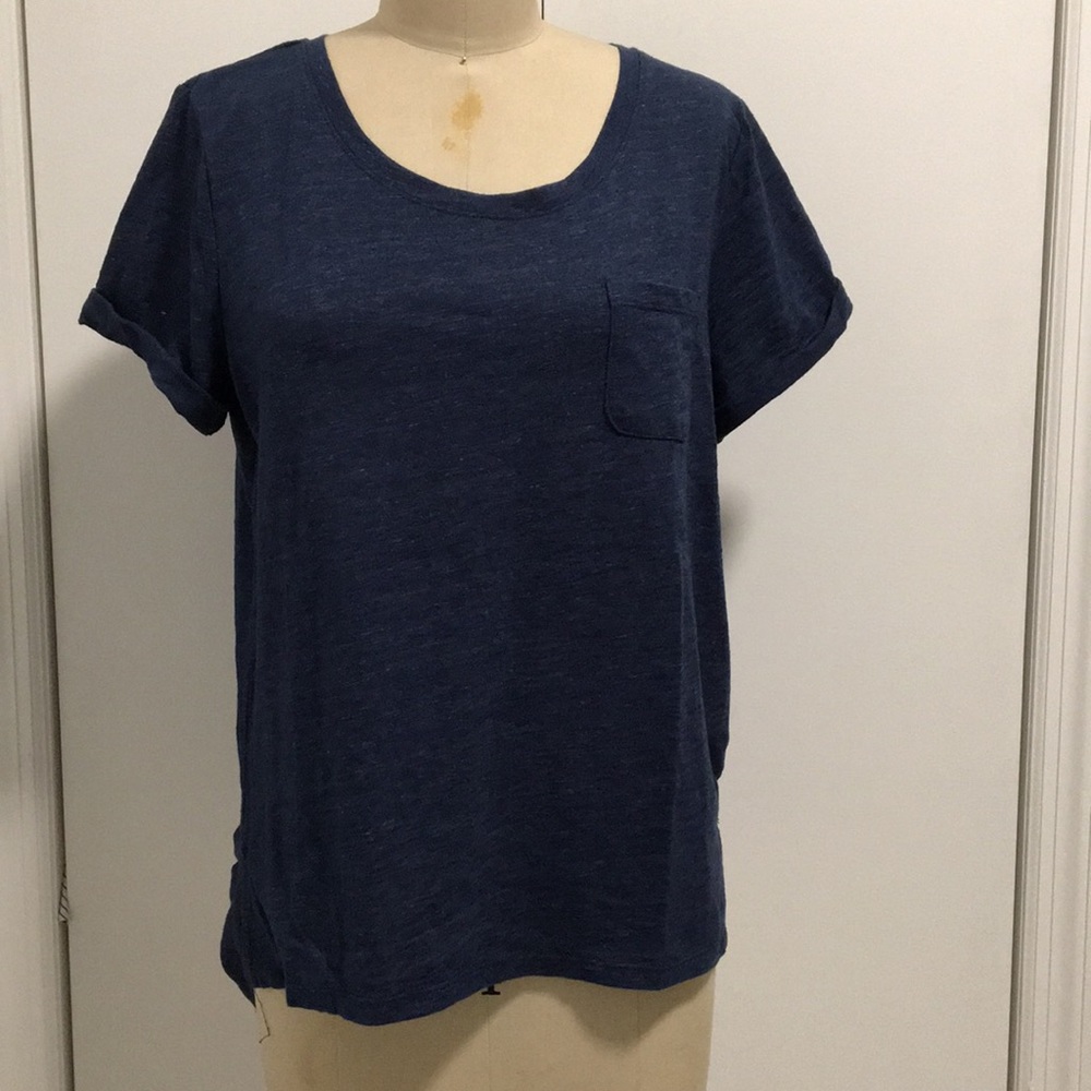 Talbots Navy Tee